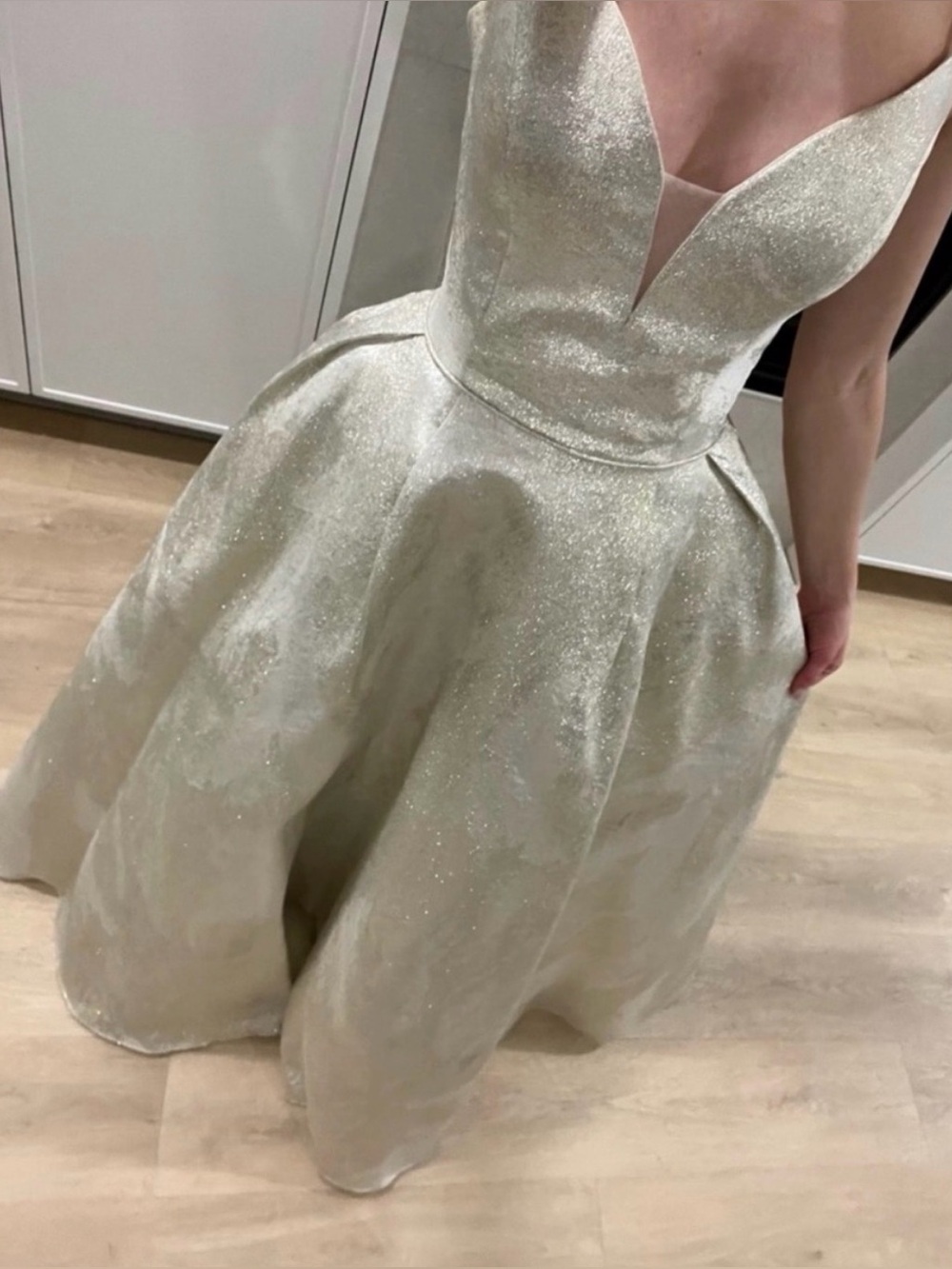 Gold Grad Dress